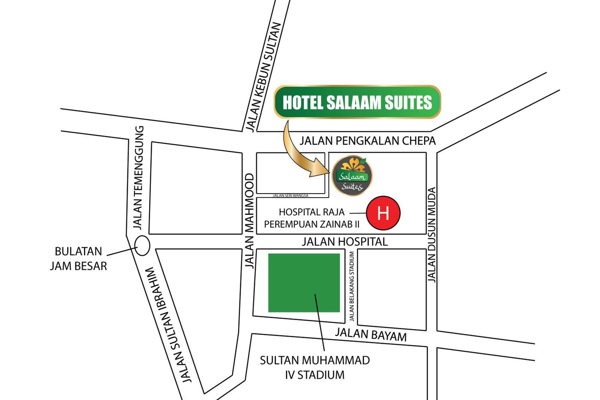 Salaam Suites Hotel Kota Bharu Exterior photo